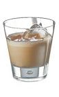 The Brandy and Cream drink is made from Amarula, brandy and heavy cream, and served in an old-fashioned glass.
