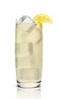 The Salty Sweet Sour drink is made from Stoli Salted Karamel Vodka and lemonade, and served in a highball glass.