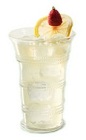 The St-Tropez drink is made from vodka, St-Germain elderflower liqueur, lemon juice and club soda, and served in a highball glass.