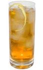 The Bermuda Highball drink is made from Gin, Brandy, Dry Vermouth and sparkling water, and served in a chilled highball glass.