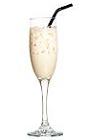 The Britney & Whitney drink is made from blended scotch and Baileys, and served in a champagne flute.