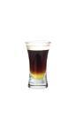 The Galliano Hot Shot is made from Galliano, coffee and whipped cream, and served layered in a shot glass.