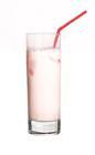 The PS drink is made from Tequila Rose strawberry cream, vodka, strawberry liqueur and ice, and served in a highball glass.
