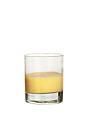 The Grouse Egg drink is made from whiskey and Advocaat egg liqueur, and served in an old-fashioned glass.